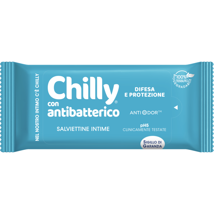 Chilly Protect intim higiéniai törlőkendők 12 db