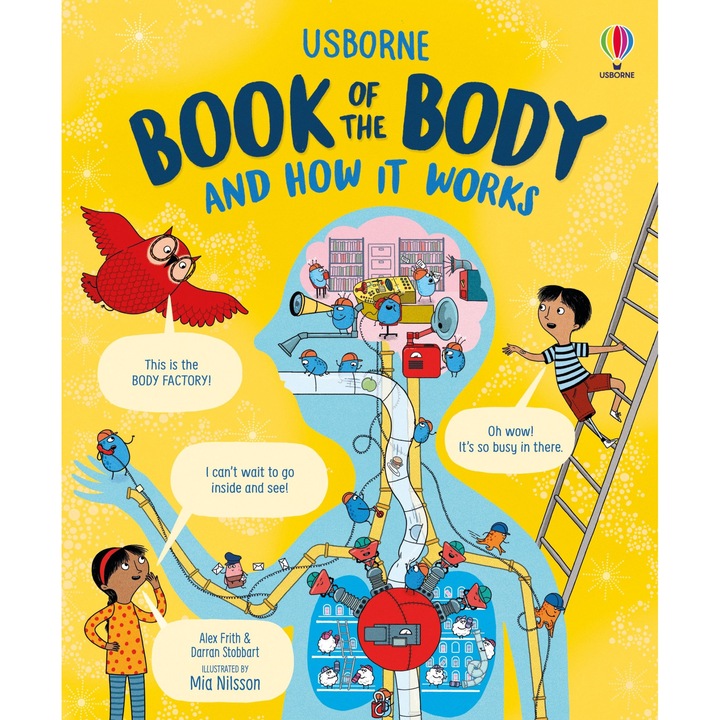 Cum functioneaza corpul uman ?, Book of the Body and How it Works, Usborne