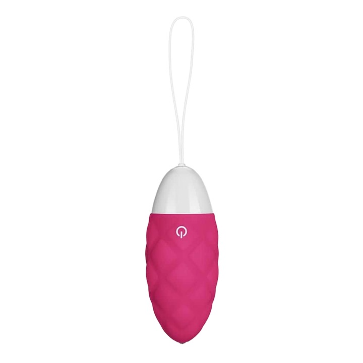 Вибратор Lovetoy iJoy, тип яйце, с акумулаторно дистанционно управление, Силикон, Водоустойчив, Розов, Дължина 6-10 см, Диаметър 3-3,4 см