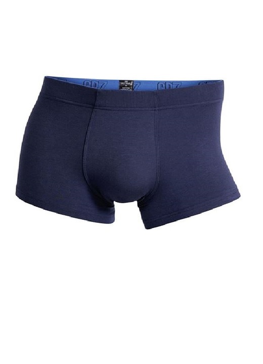 Boxeri barbati TRUNK din modal 1 pack BLUE Cristiano Ronaldo, Albastru inchis