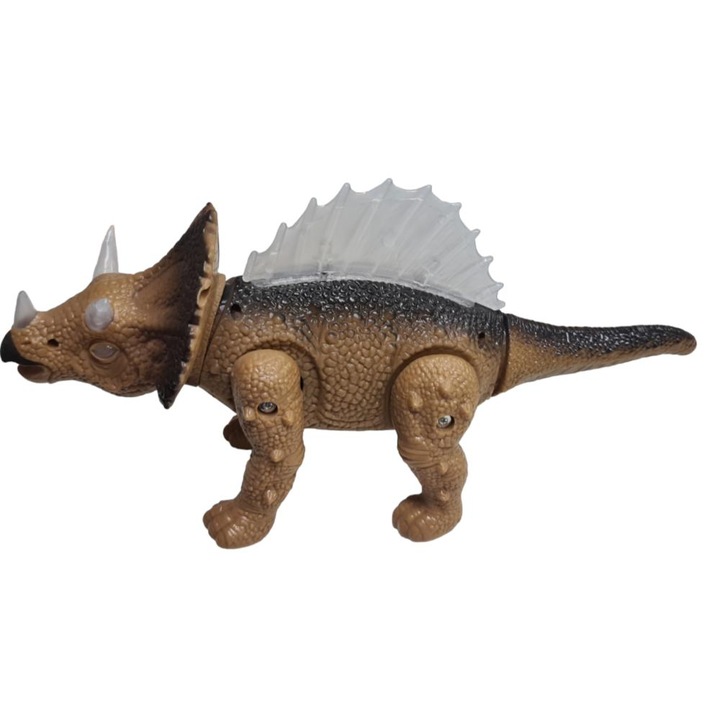 Dinozaur cu lumini si sunete 28×10×14 cm