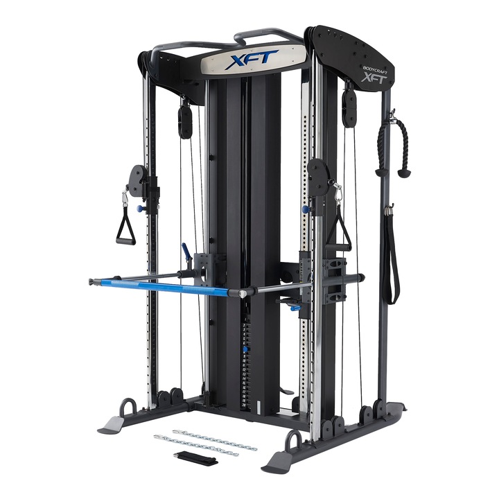 Aparat multifunctional pentru fitness Bodycraft XFT cu sistem unic 3D Smith Machine, 90 - 180kg