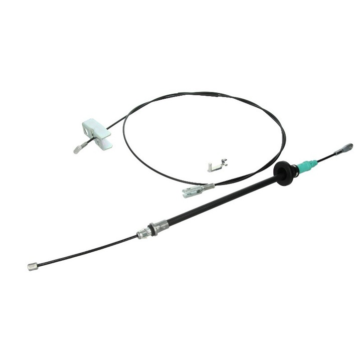 Жило за ръчна спирачка, Предно/средно дясно/ляво, 1643mm/498mm Nissan Primastar, Opel Vivaro A, Renault Trafic II 1.9d-2.5d