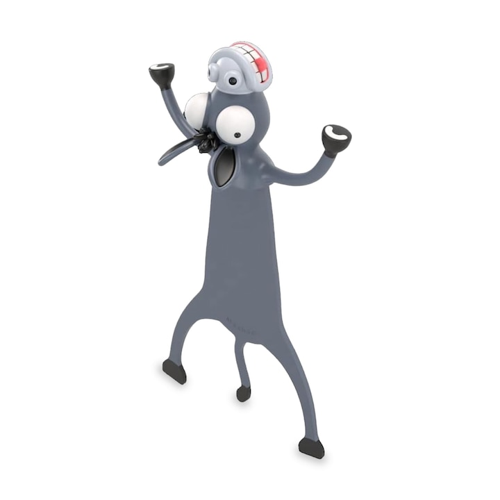 Semn de carte 3D, zioda smart essentials®, bookmark pagini, accesoriu pentru lectura, caiete, manuale si carti, animale tridimensionale, Magarus