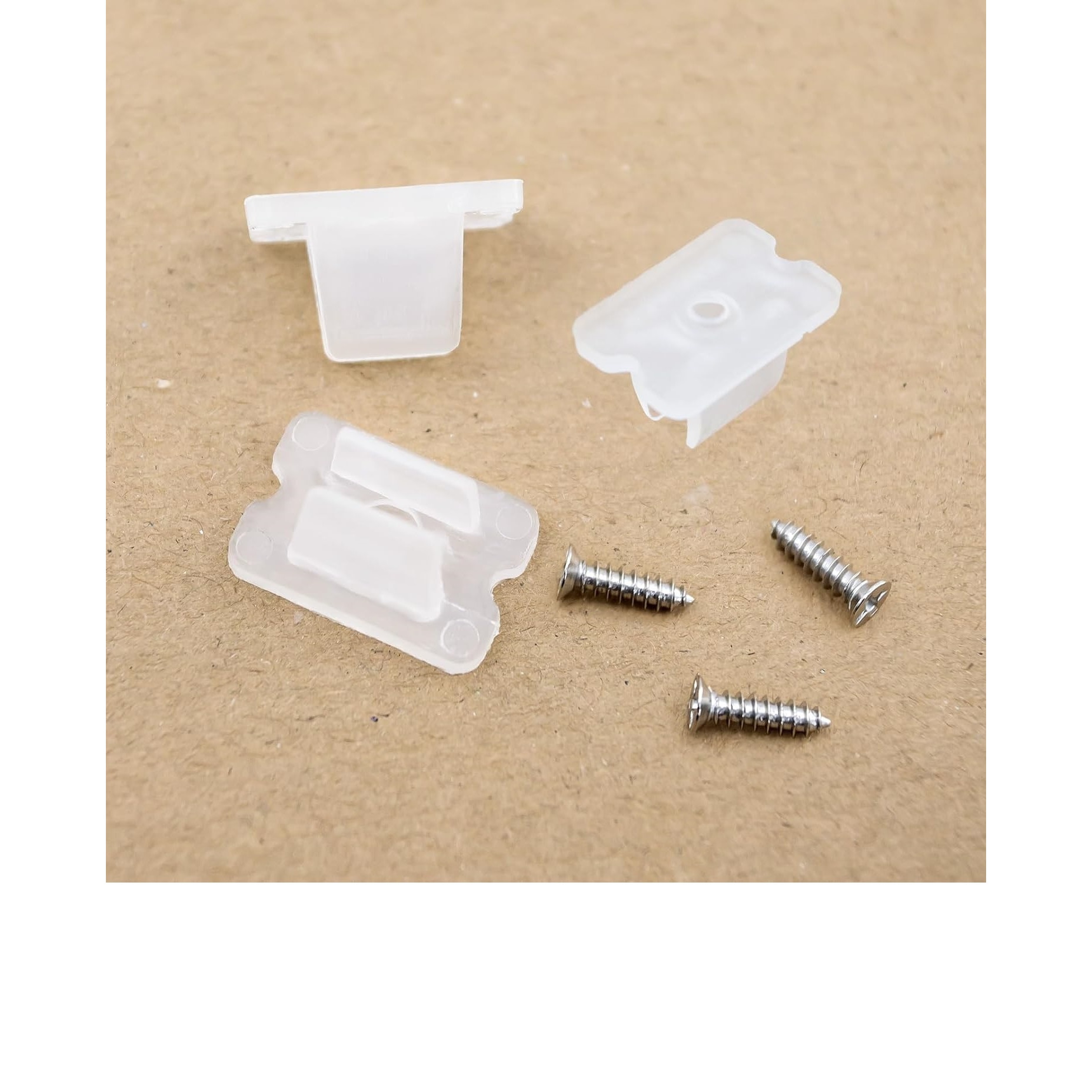 Set de 100 cleme fixare pentru benzi LED, pentru 9.5mm pana la 12mm, cu ...