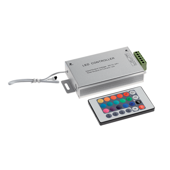 Controler LED RGB IR 12-24V 3x4A