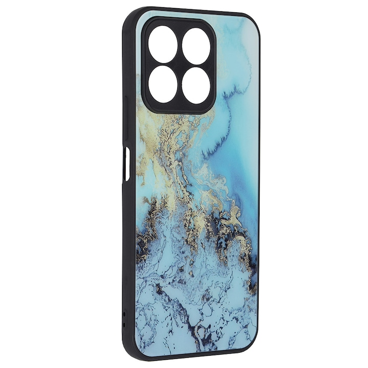 Кейс за Honor X8b - Techsuit Glaze Series - Blue Ocean
