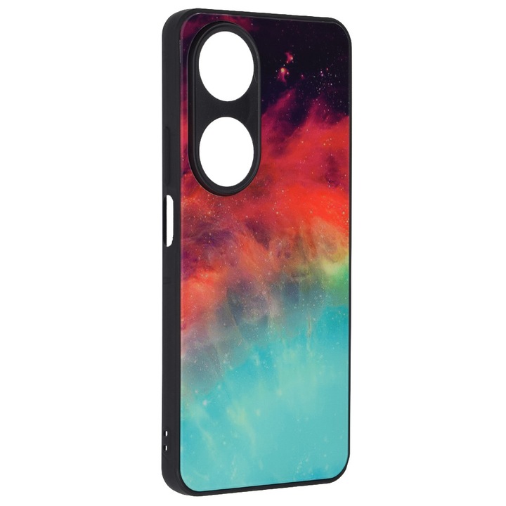 Кейс за Honor X7b / X7b 5G / 90 Smart - Techsuit Glaze Series - Fiery Ocean