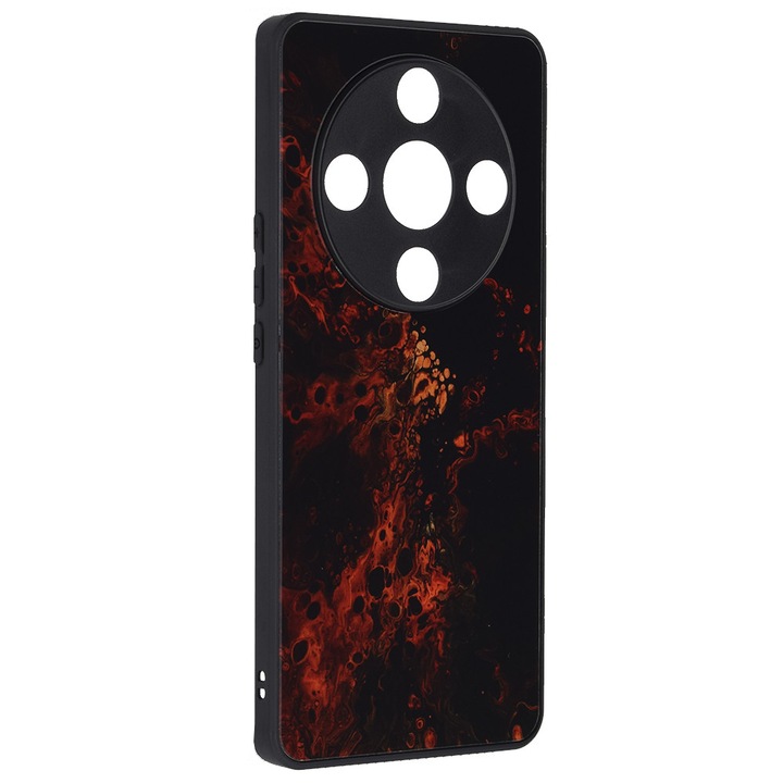 Калъф за Honor Magic6 Lite - Techsuit Glaze Series - Red Nebula