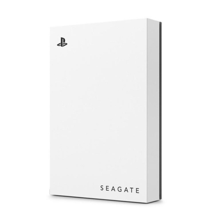 Външен хард диск Seagate Game Drive, за PlayStation 4 и 5, 5 TB, 2.5", USB 3.0 бял