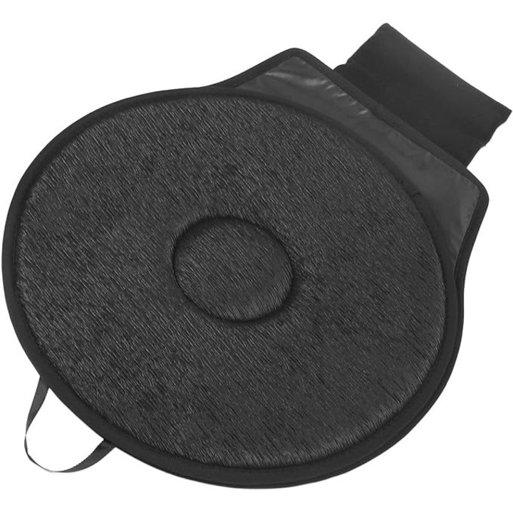 Perna scaun auto, faciliteaza urcarea si coborarea din masina, rotativa 360 grade, ideala pentru femei insarcinate si persoane in varsta, 40cm, grosime: 3cm, 220g - SPINPAD