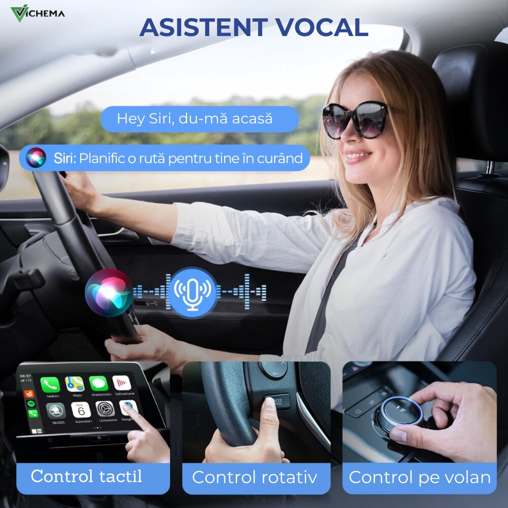 Swiftlink Adapter Adaptor Auto Wireless CarPlay SwiftLink CarPlay Actualizat VICHEMA ...