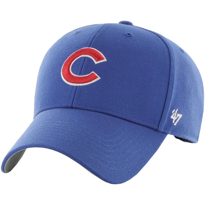 Sapca baseball pentru barbati, 47 Brand MLB Chicago Cubs World Series Cap BCWS-SUMVP05WBP-RY17, Albastru, One size