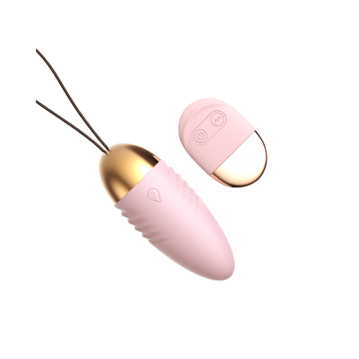 Vibrátor vezeték nélküli távirányítóval, puha szilikon, 10 frekvenciás rezgés, 5 cm