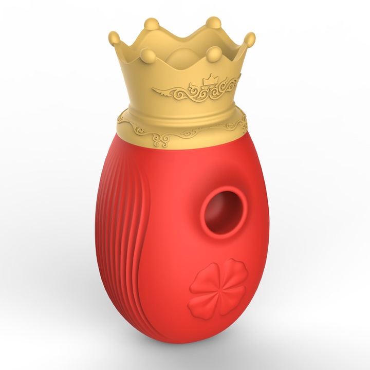 Női maszturbátor, szívó, vízálló, piros