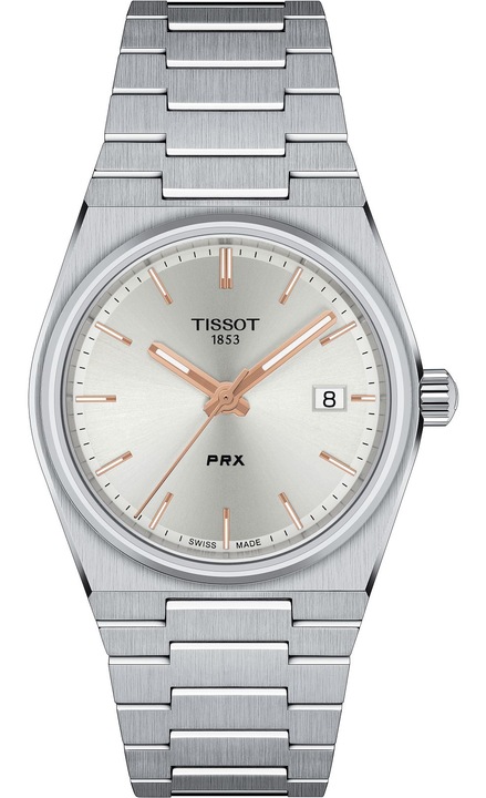 Tissot PRX női karóra, ezüst, 35mm