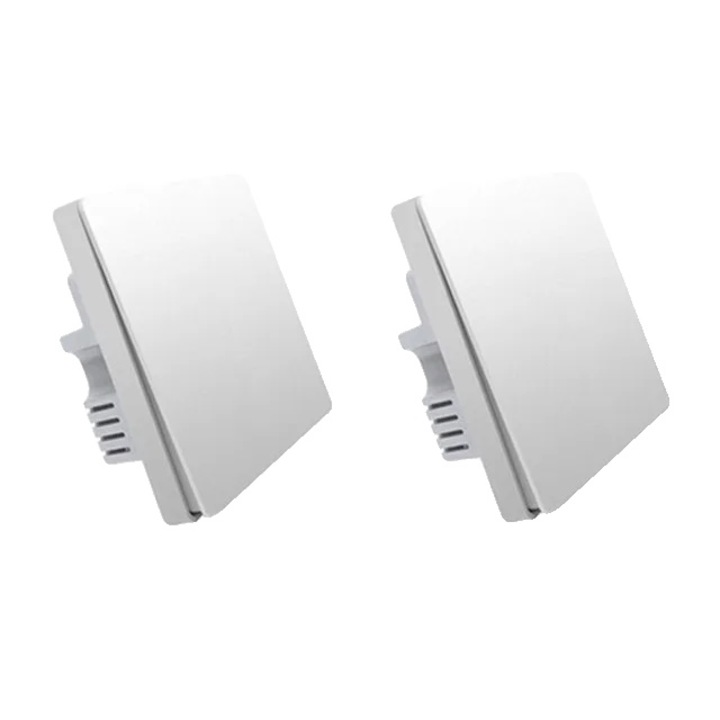 Intelligens kapcsoló, Zigbee, távirányító, fehér, 58 x 58 x 29 mm