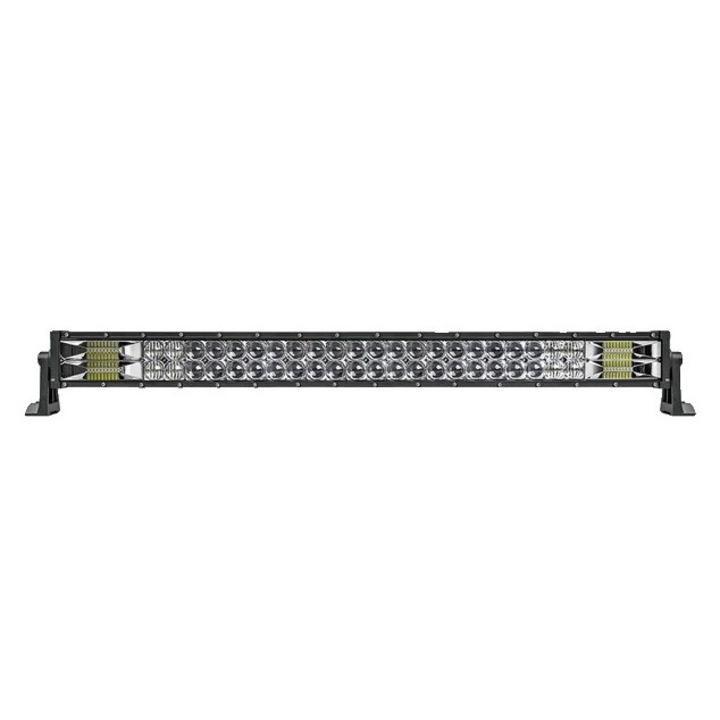 Bara LED Off-road, 42 inch, 90000LM, 820W, Dual Beam, Negru, IP68, 6000K-6500K, Set Montare Inclus