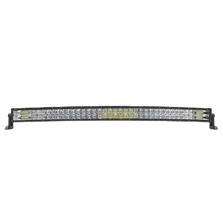 Bara LED Curbata 42 inch, 820W, 90000LM, Dual Beam, Negru, IP68