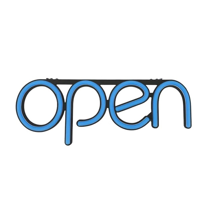 Semn Neon, Blue to Blue, 40x15x4cm