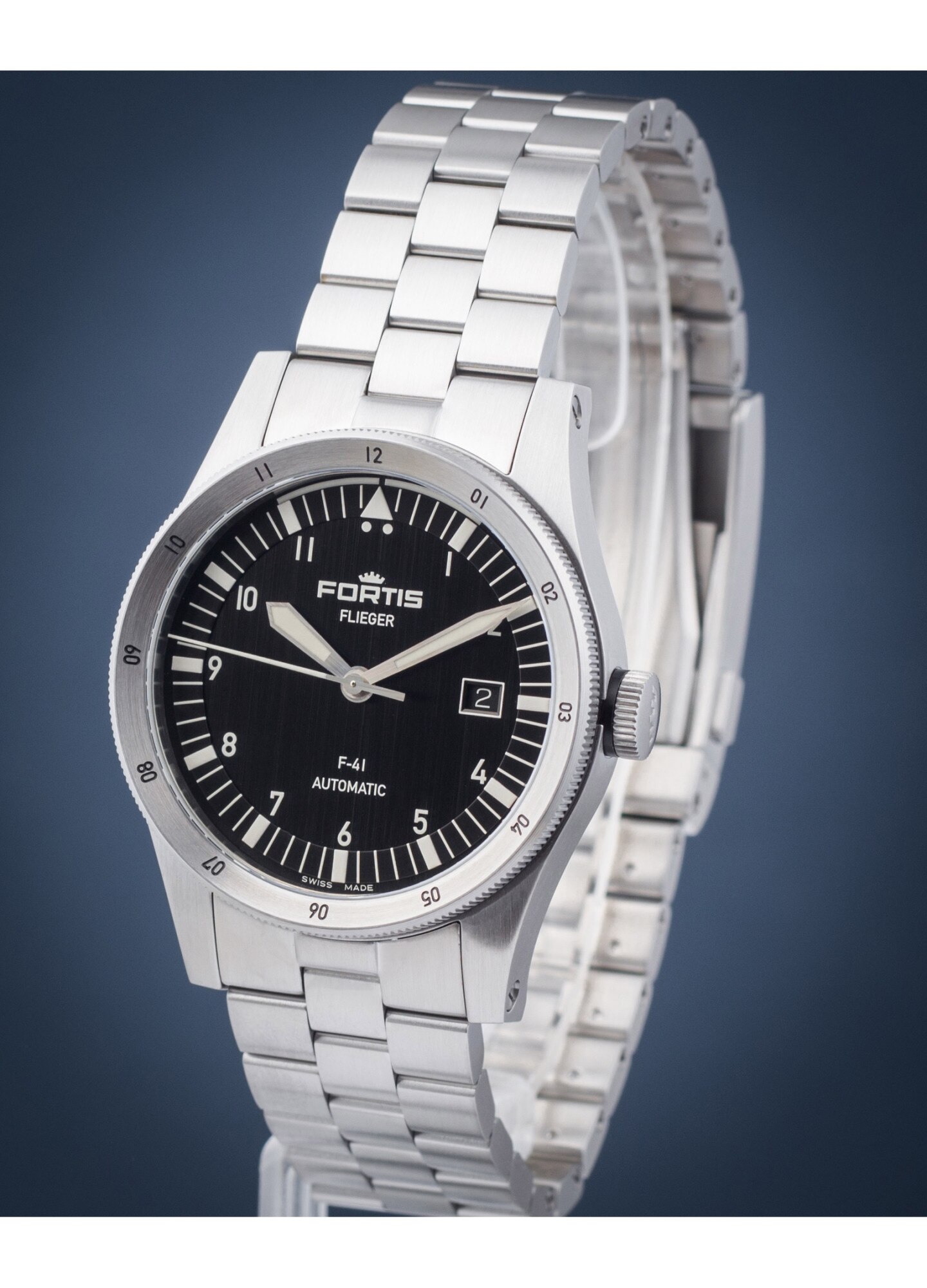 Ceas barbatesc Fortis Flieger F-41 Patrol, automat Swiss Made
