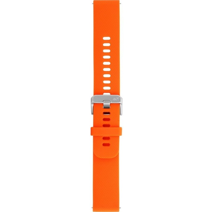 Ceas Smartwatch Morellato, 20mm, portocaliu, curea din silicon