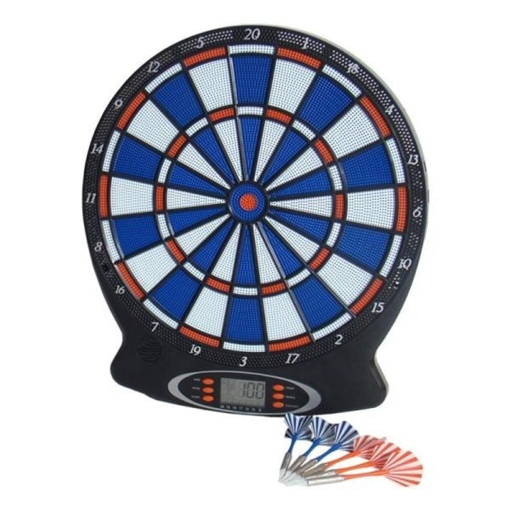 Комплект електронен дартс Devil II, Tactic Games, 18 игри, 159 варианта, 44x38x2.3cm