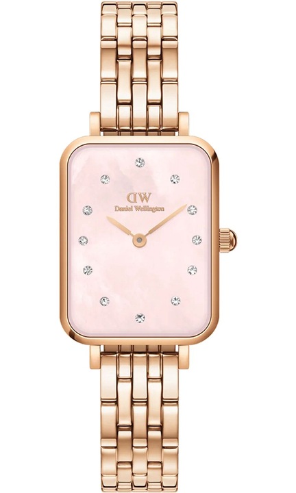 Дамски часовник, Daniel Wellington, Неръждаема стомана, Розово/Златист