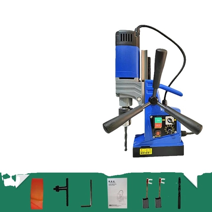 Set de gaurire cu carota magnetica, 1500W/2000W, stabilizare magnetica, pentru structuri metalice