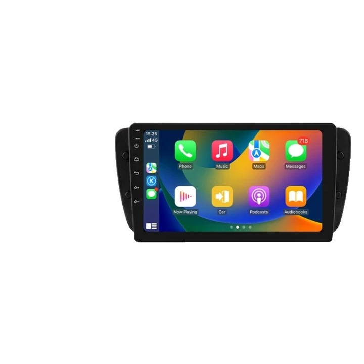 Автомобилна мултимедийна система, екран 9", Bluetooth 5.0, черен
