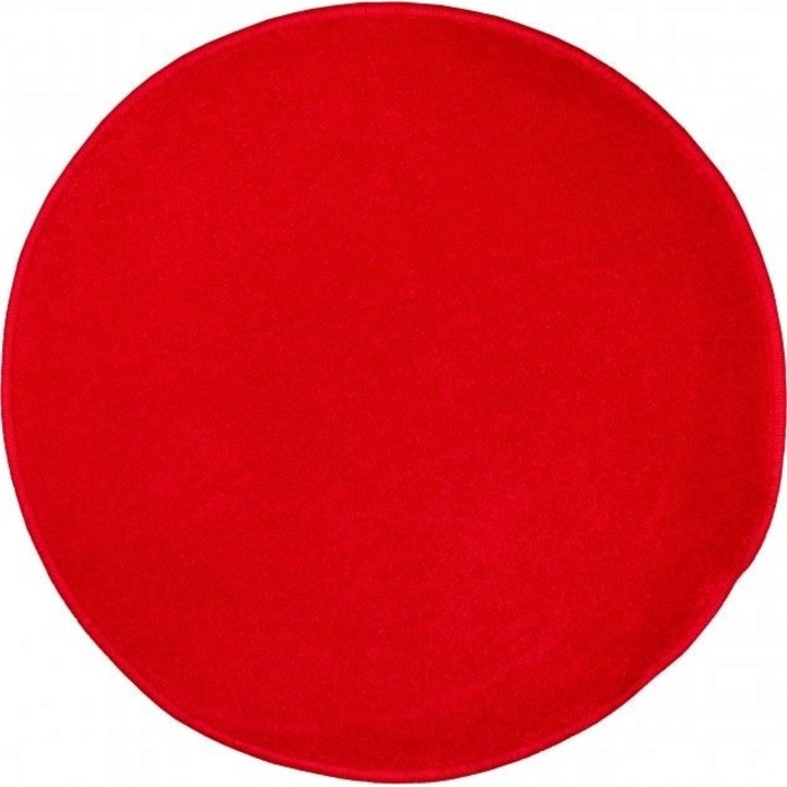 Modern szőnyeg, Home Vista, Kolibri 11000, Kerek, Piros / Rózsaszín, 100x100 cm