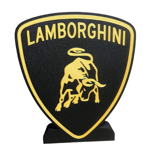 Sigla luminoasa LED, alimentare 220V cu logo-ul firmei italienesti ...