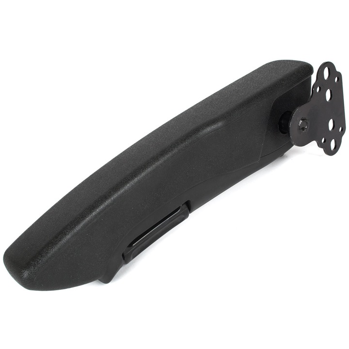 Cotiera auto universala pentru scaunul soferului, dreapta, negru, capac piele ecologica, marca AVR®