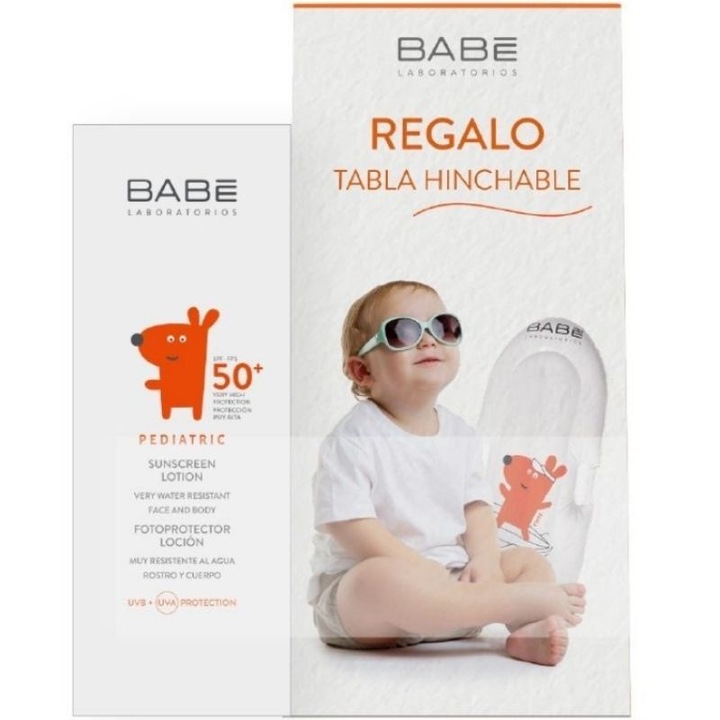 Set protectie solara BABE LABORATORIES Pediatric, SPF50, 100ml