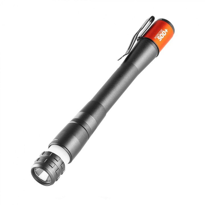 Анодизиран алуминиев фенер Nebo 500 lm, Кука, Магнит, IP67, Акумулатор