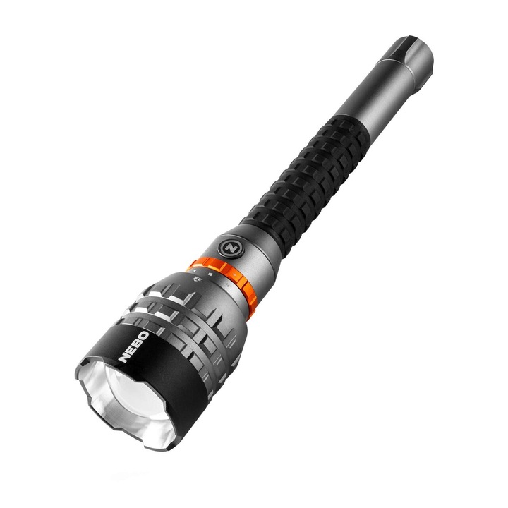 Фенер Nebo Professional, анодизиран алуминий, IP67, 18000 lm, Li-Ion батерия