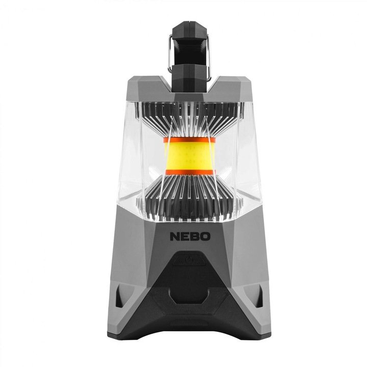 Фенер за къмпинг Nebo Professional, функция външна батерия, ABS, 1000 lm