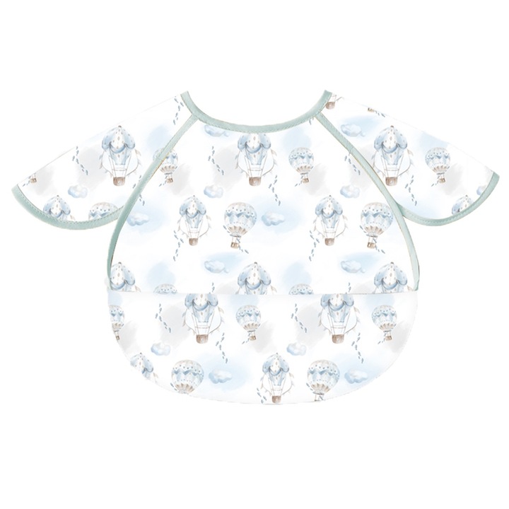 Baveta impermeabila JOGVELO, 6-30 luni, Baloane