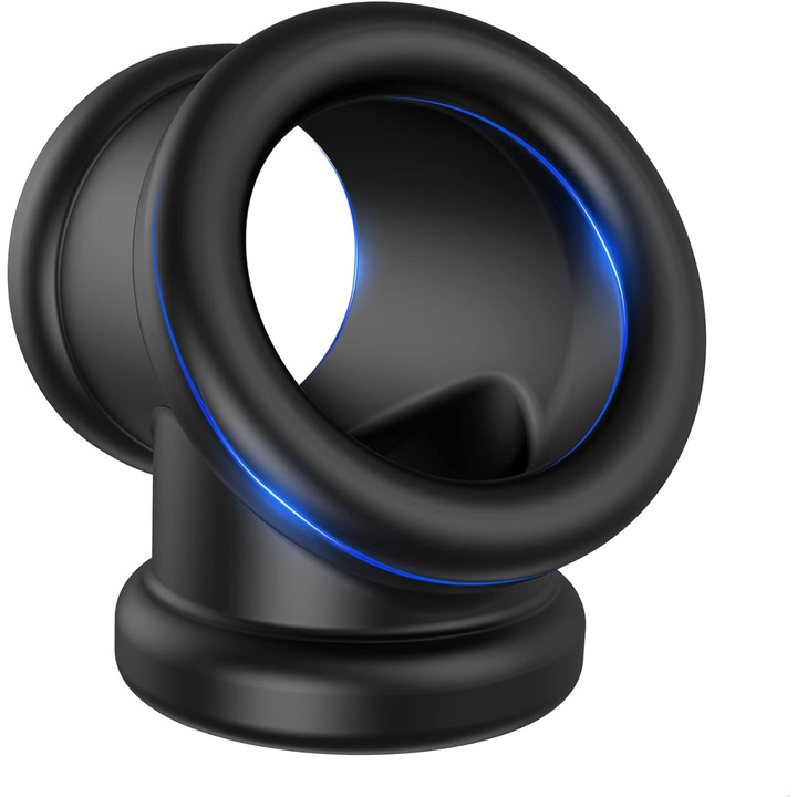 Elasztikus péniszgyűrű, a hosszan tartó erekcióért, Nybgyy, fekete