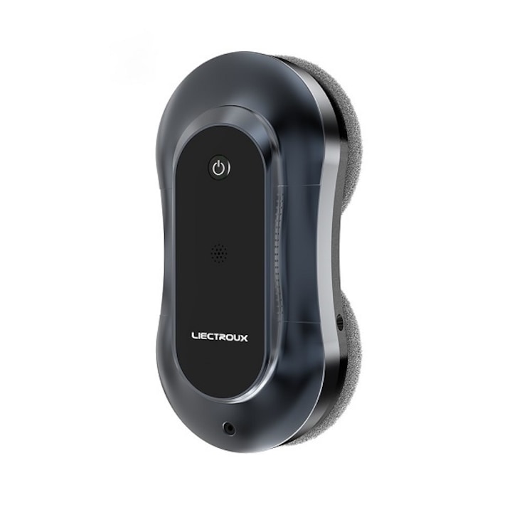 Робот за почистване на прозорци, Liectroux YW810, разпознаване на стъкло без рамка, черен, 70 ml