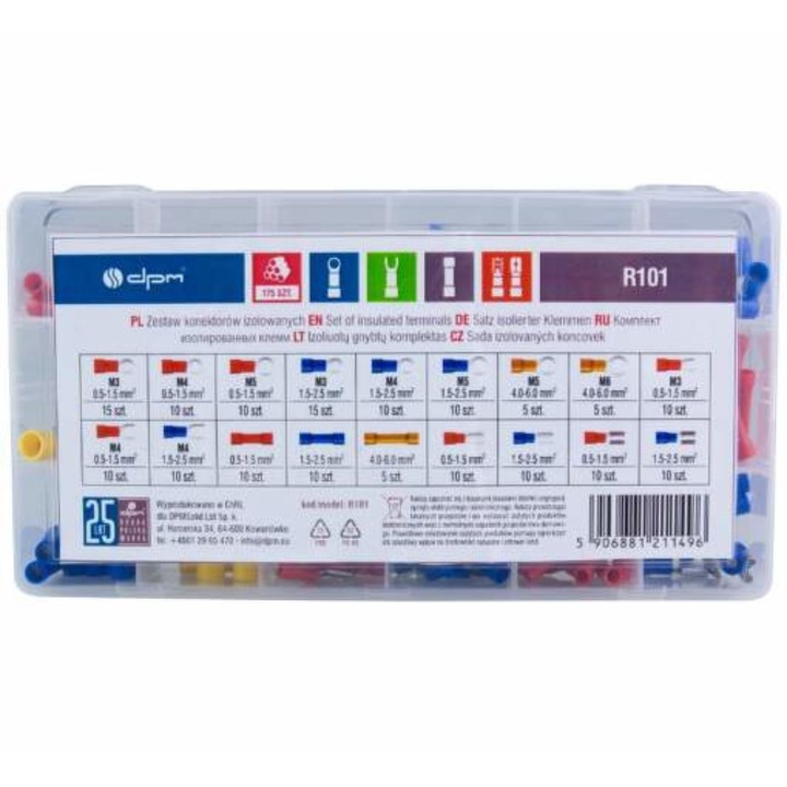 Set 175 papuci izolati, 18 modele R101