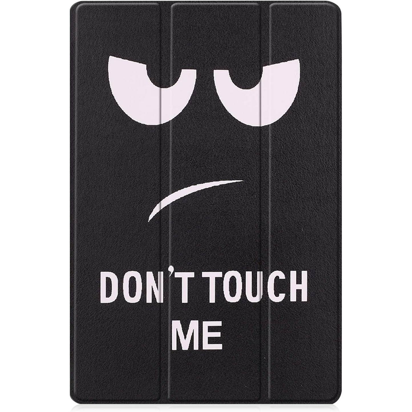 Husa pentru Samsung Galaxy Tab S10+/S9+/S9Fe+, 12.4", UltraSlim de tip stand, functie sleep/wake-up, Smart Cover, model Don't Touch Me, Sigloo