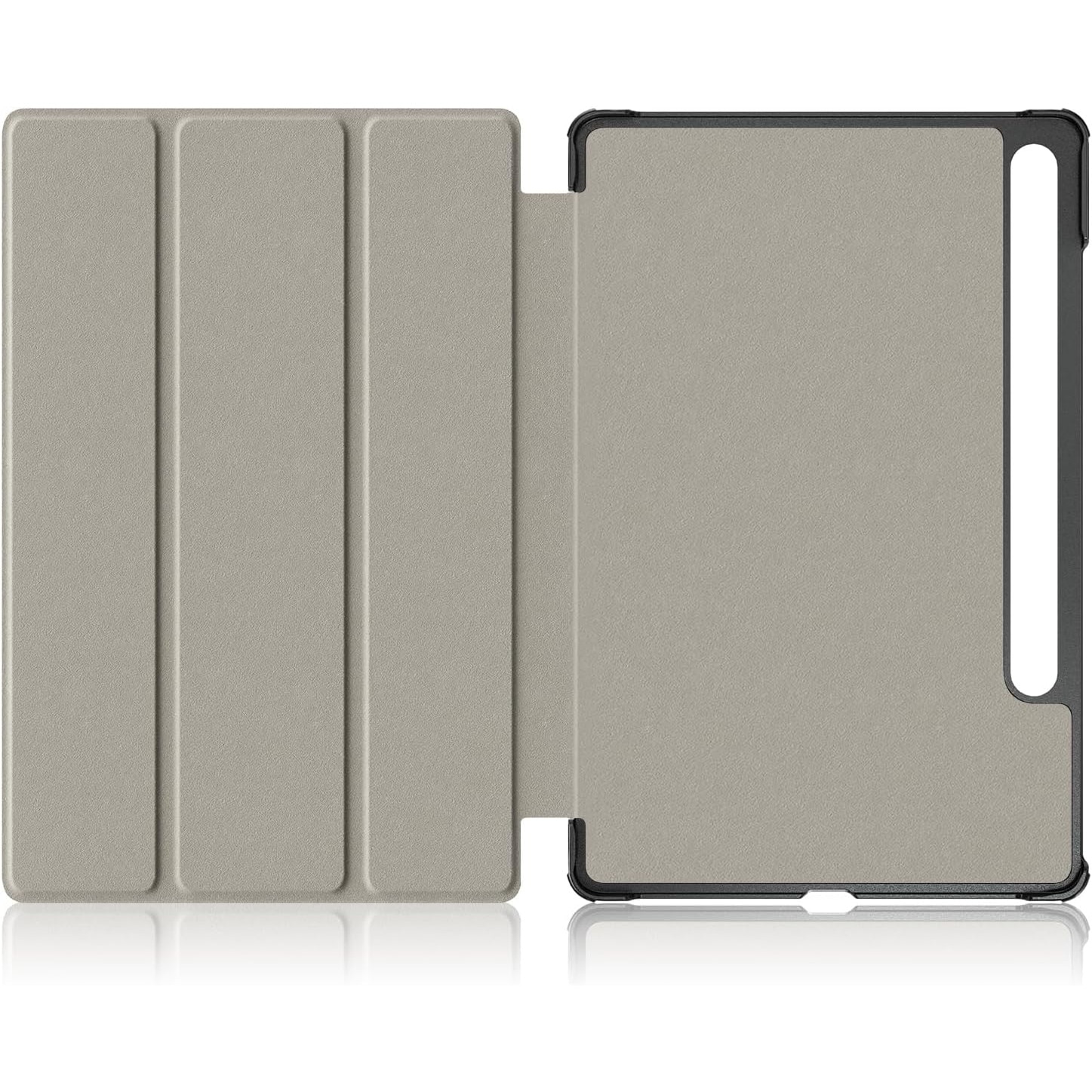 Husa pentru Samsung Galaxy Tab S10 Ultra, S9 Ultra, S8 Ultra, 14.6 inch, Ultra-Light / Slim tip stand, cu functie sleep/wake-up si slot pentru stylus, Smart Cover, model Mirrored in the Lake, Sigloo