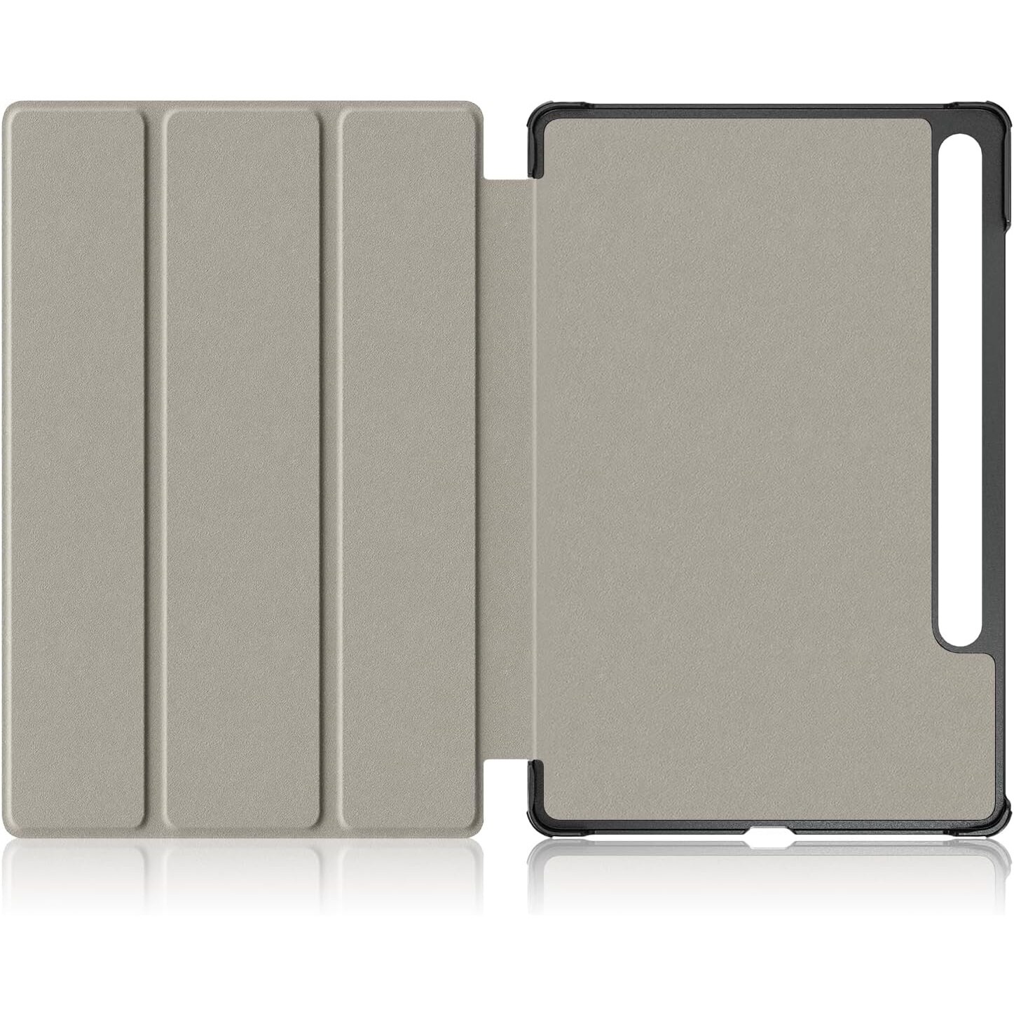 Husa pentru tableta Samsung Galaxy Tab S8(X700/X706) /S7 (T870/T875/T876B), 11inch, 2020-2022, Slim, Smart Cover, Trifold, Sigloo, model Mirrored in the Lake