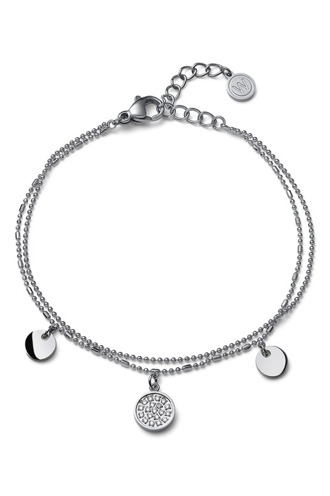 Oliver Weber, Bratara din otel inoxidabil cu model 2in1, Argintiu