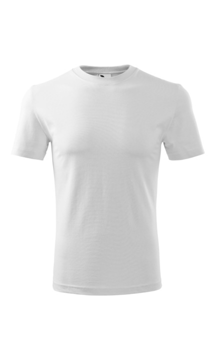 Set de 3 tricouri simple pentru barbati Alb