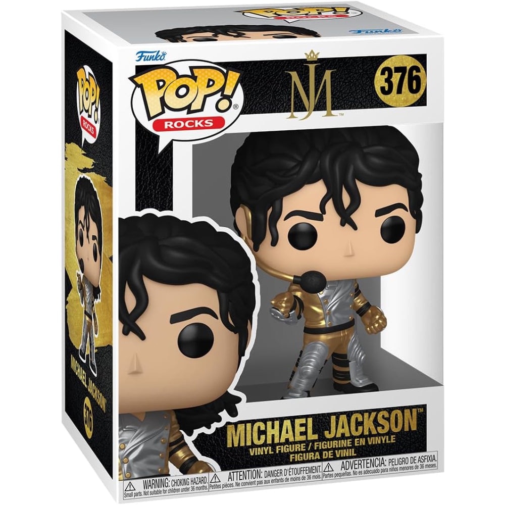 Figurina Funko Pop! Rocks: Michael Jackson (History Tour), 9 cm