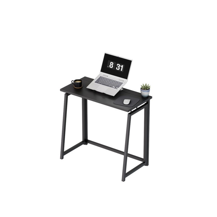 Masa pliabila pentru computer Blitz office, negru