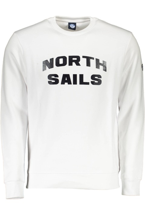 Мъжка блуза, NORTH SAILS, 80% памук, 20% полиестер, бяла, 902417-000, Бял