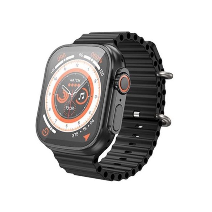 HOCO Y12 Ultra Smart Watch, Памет 128MB, 280mAh, Bluetooth 5.0, Черен